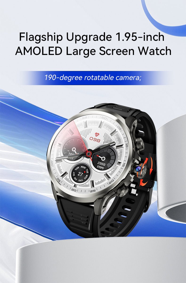 J18 Smart Watch – SIM Card Support, Heart Rate, SpO2 & Sleep Monitor, TikTok Compatible, 7-Day Battery - 图片 8