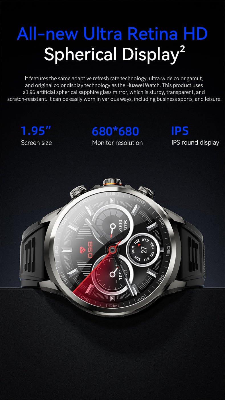 J18 Smart Watch – SIM Card Support, Heart Rate, SpO2 & Sleep Monitor, TikTok Compatible, 7-Day Battery - 图片 10