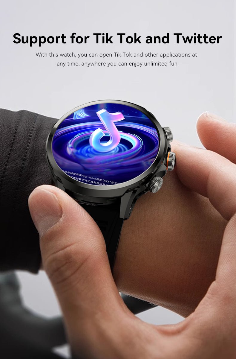 J18 Smart Watch – SIM Card Support, Heart Rate, SpO2 & Sleep Monitor, TikTok Compatible, 7-Day Battery - 图片 5