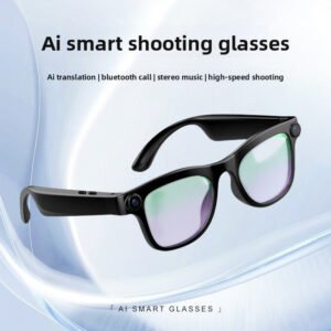 AI Smart Glasses – HD Camera, Real-Time Translation & Image Recognition
